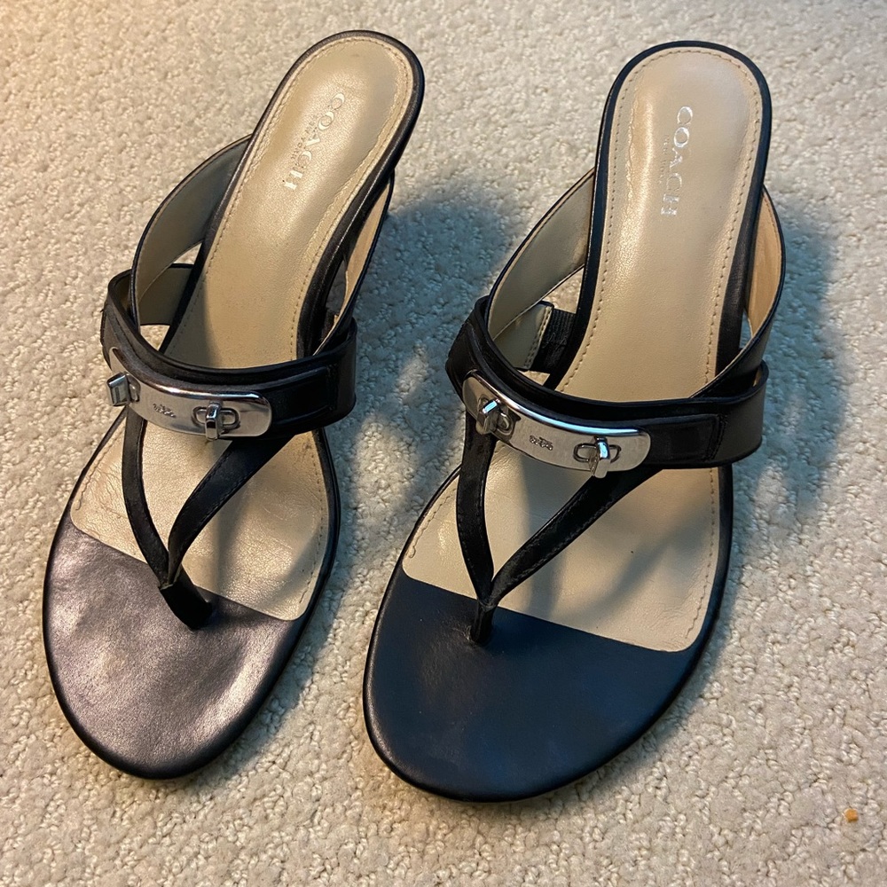 Coach Heels - Size 8